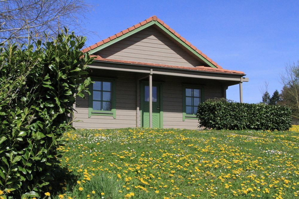Le Camping Grand Cerf Hotel Gimouille Buitenkant foto